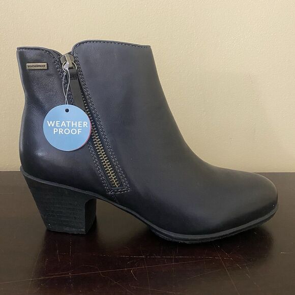 Comfortiva Women's Barras 7 Wide Black Boots - Picture 3 of 7